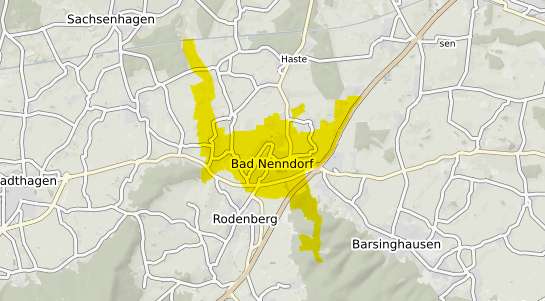 Immobilienpreisekarte Bad Nenndorf